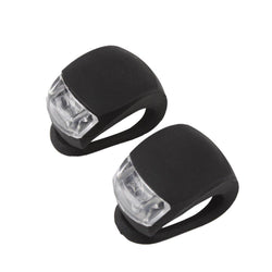 AFS 2Pcs/ Black Waterproof Super Frog White LED Head Light