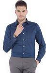 Formal Blue Shirt-shopifylearningstore