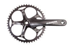 SRAM S100 165mm 48T Black Courier Crankset Power Spline-Cranks-shopifylearningstore